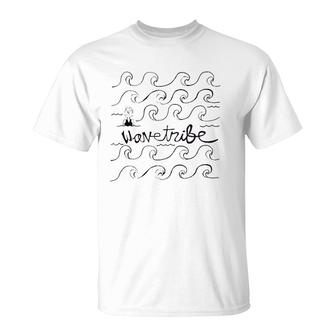 Wind Swell Surf- Waves All Over T-Shirt | Mazezy