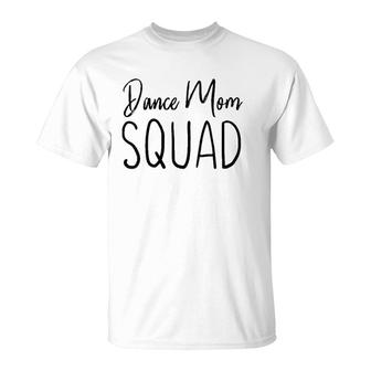Womens Dance Mom Squad  Ballet Mom  Dance Mom V-Neck T-Shirt