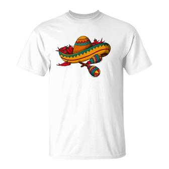 Womens Mexican Latino Hispanic Chicano - Sombrero Mexico T-Shirt | Mazezy