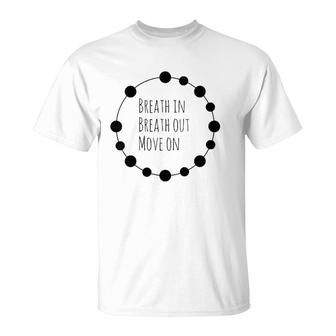 Womens Positive Breath V-Neck T-Shirt | Mazezy