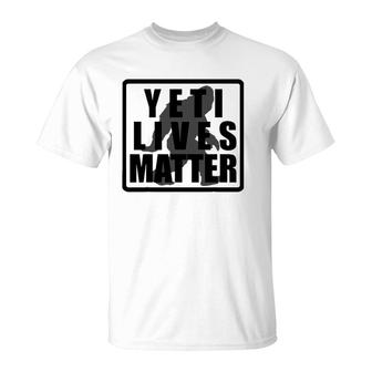Yeti Lives Matter Men Women Gift T-Shirt | Mazezy