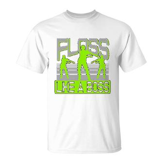 Youth Floss Like A Boss T-Shirt | Mazezy