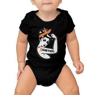 Adhd Support Awareness - Adhd Mom Baby Onesie | Mazezy