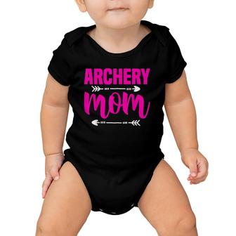 Archery Mom Archer Bow Archery Lover Tee Baby Onesie | Mazezy