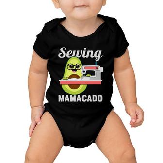 Avocado Sewing Mom Mamacado Sew Mothers Day Baby Onesie | Mazezy