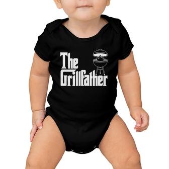 Bbq Funny Meat Love Party Grilling Lunch The Grillfather Baby Onesie | Mazezy
