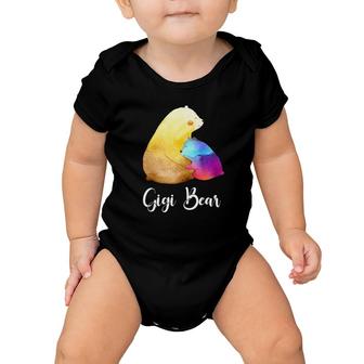 Bear Mom Gigi Bear Baby Onesie | Mazezy