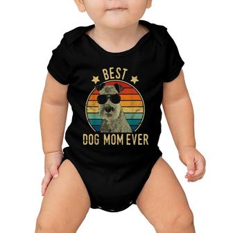 Best Dog Mom Ever Lakeland Terrier Mother's Day Gift Baby Onesie | Mazezy