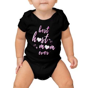 Best Host Mom Ever Great Mothers Day Baby Onesie | Mazezy