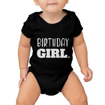 Birthday Girl Baby 1st 2nd 3rd 4th 5th 6th 7th Baby Onesie - Seseable