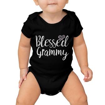 Blessed Grammy Grandma Gifts Baby Onesie | Mazezy