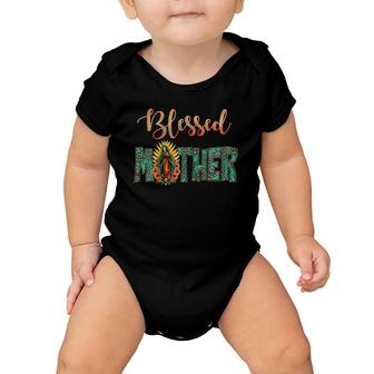 Blessed Mother,Madre,Virgen De Guadalupe,Virgin Mary,Mexican Baby Onesie | Mazezy