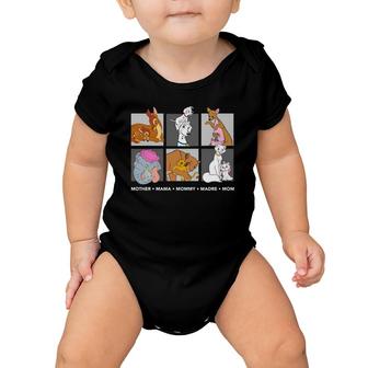 Characters Neutral Mom Mother's Day Baby Onesie | Mazezy