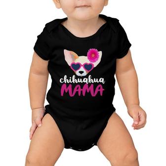 Chihuahua Mama Chihuahua Lover Baby Onesie | Mazezy