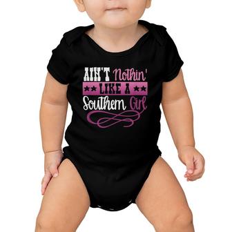 Country Nothin Like A Southern Girl Women Mom Gift Tee Baby Onesie | Mazezy AU