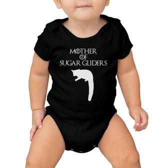 Cute & Unique White Mother Of Sugar Gliders E010520 Ver2 Baby Onesie | Mazezy