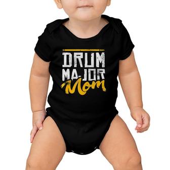 Drum Major Mom Mother Mommy Marching Band Parent Baby Onesie | Mazezy CA
