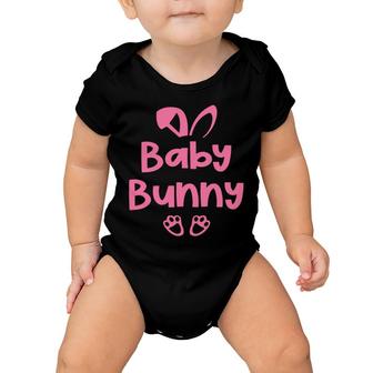 Family Easter Baby Bunny Matching Easter Bunny Egg Hunting Baby Onesie - Seseable