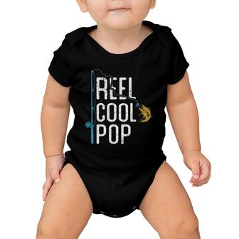 Fishing Reel Cool Pop Father’S Day Gift For Fisherman Pop Baby Onesie | Mazezy DE