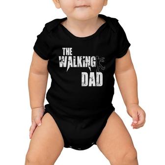 Funny Dad Walking Father Zombie Gifts Baby Onesie | Mazezy