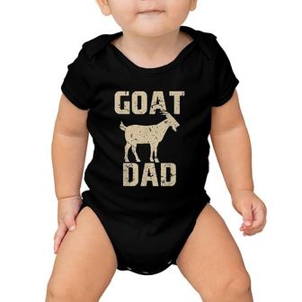 Funny Goat Dad Funny Goat Baby Onesie | Mazezy