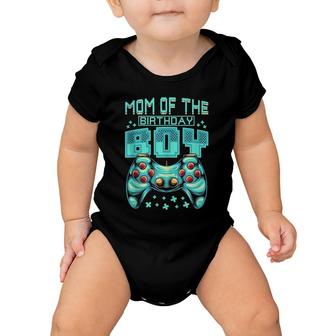 Gamer Boy Gift Mom Of The Birthday Boy Mommy Gaming Mother Baby Onesie | Mazezy