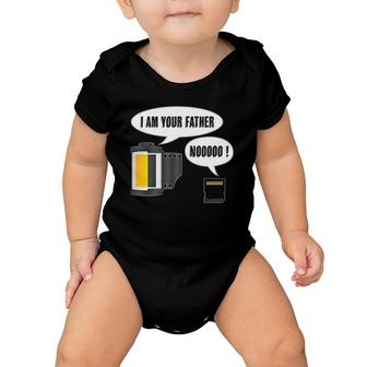 I Am Your Father Funny Photographer Digital Sd Card Baby Onesie