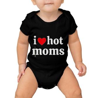 I Love Moms Trend Baby Onesie | Mazezy