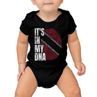 It's In My Dna Trinidad And Tobago Flag Proud Boy Girl Gift Baby Onesie | Mazezy