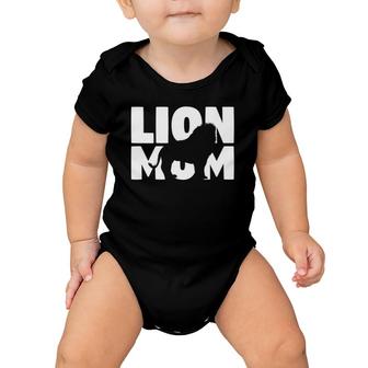 Lion Lover Gift 'Lion Mom' Zoo Keeper Animal Mother Lion Baby Onesie | Mazezy