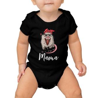 Mama Opossum Gifts For Mother Baby Onesie | Mazezy