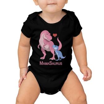 Mamasaurus Mother & Baby Boyrex Dinosaurs Baby Onesie | Mazezy