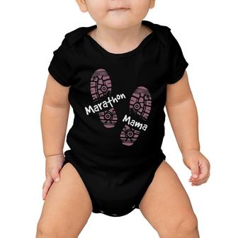 Marathon- Marathon Mama Runners Baby Onesie | Mazezy