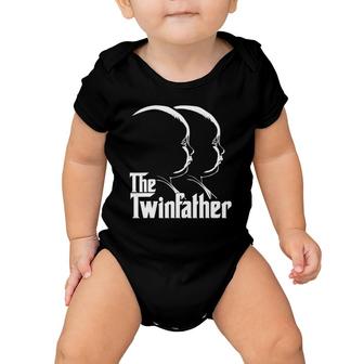 Mens The Twinfather Funny Father Of Twins Dad Gift Baby Onesie | Mazezy