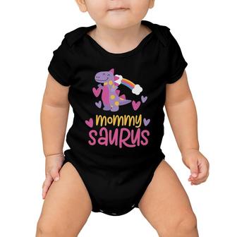 Mommy Saurus Rex Dinosaur Kids Baby Onesie | Mazezy