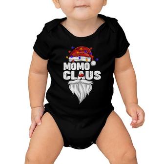 Momo Claus , Family Matching Momo Claus Pajama Baby Onesie | Mazezy
