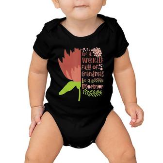 Mormor Gift Swedish Grandmother For Mothers Mom Baby Onesie | Mazezy