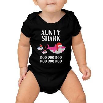 Mother's Day Aunty Shark Gift Doo Doo Matching Niece Nephew Baby Onesie | Mazezy