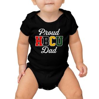 Proud Hbcu Dad Black College And University Father's Day Baby Onesie | Mazezy