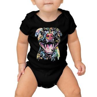 Proud Pitbull Mom Pittie Mom, Pitbull Baby Onesie | Mazezy