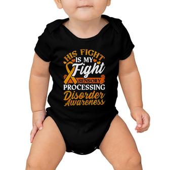 Sensory Processing Disorder Son Unlce Brother Father Baby Onesie | Mazezy