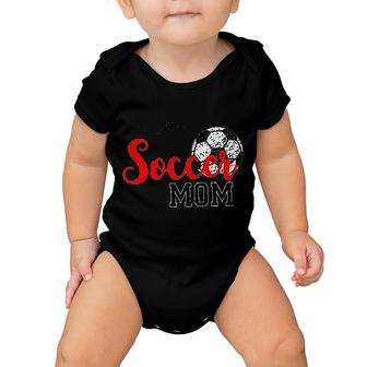 Soccer Mom Letter Printed Baby Onesie | Mazezy