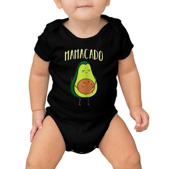 Womens Mamacado Pregnancy Announcement Gift Avocado Baby Onesie | Mazezy