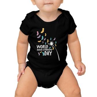 World Down Syndrome Day Awareness Mom Dad Toddler Kids Gift Baby Onesie | Mazezy