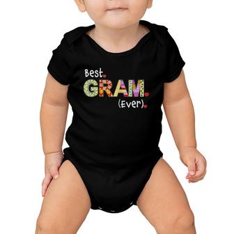 World's Best Gram Ever Gift For Grandmother Grandma Grammy Baby Onesie | Mazezy