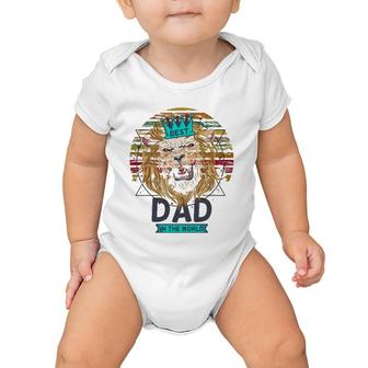 Best Dad In The World Lion Daddy For Father's Day Gift Baby Onesie | Mazezy