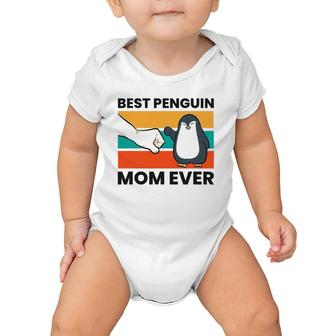 Best Penguin Mom Ever Penguin Mom Baby Onesie | Mazezy