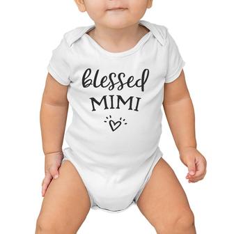 Blessed Mimi Grandma Women Mother's Day Mother's Day Gift Baby Onesie | Mazezy