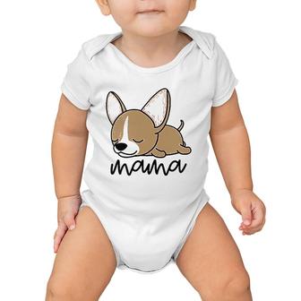 Chihuahua Mama , Cute Chihuahua Baby Onesie | Mazezy