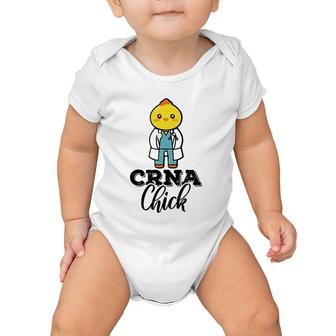 Crna Chick Anesthesiologist Nurse Funny Mother's Day Baby Onesie | Mazezy